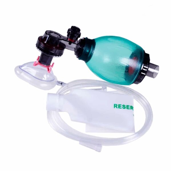 Resucitador PVC adulto manual con reservorio